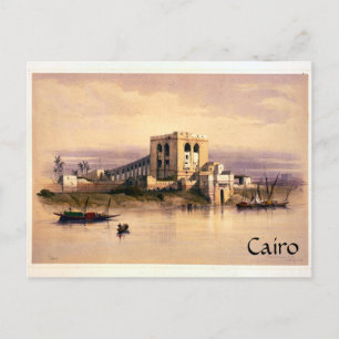 Vintage Cairo Postcard