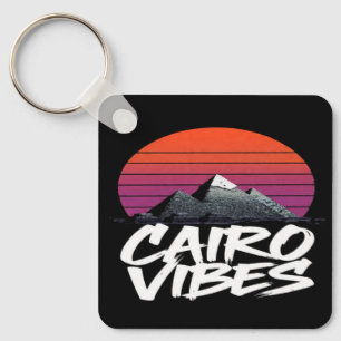 Vintage Cairo Vibes   Egyptian Street Style & Trav Key Ring