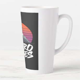 Vintage Cairo Vibes Egyptian Street Style & Trav Latte Mug