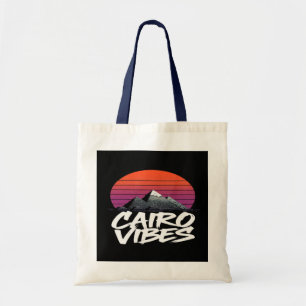 Vintage Cairo Vibes Egyptian Street Style & Trav Tote Bag