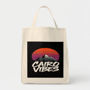 Vintage Cairo Vibes Egyptian Street Style & Trav Tote Bag