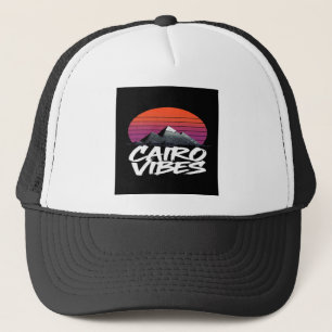 Vintage Cairo Vibes Egyptian Street Style & Trav Trucker Hat