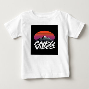 Vintage Cairo Vibes Timeless Egyptian Style Baby T-Shirt