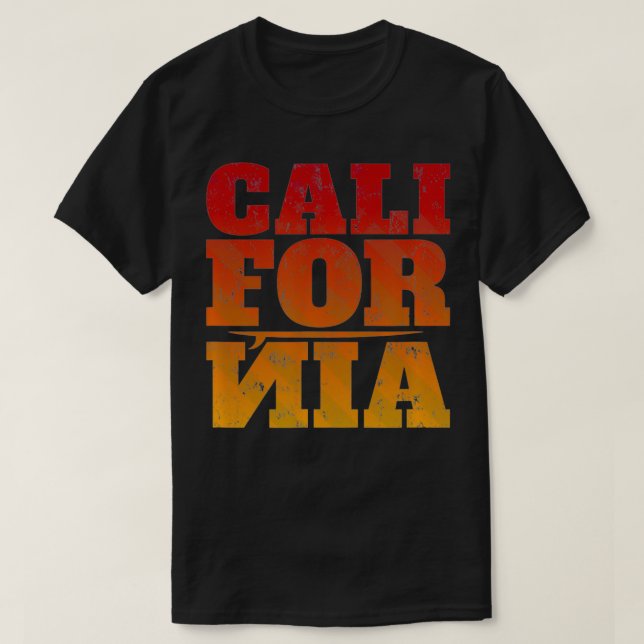 Vintage Cali Surf Tee  (Design Front)
