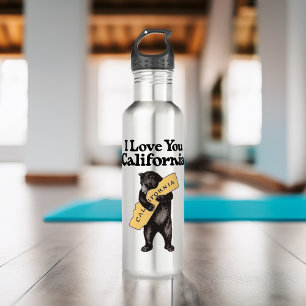 Vintage California Bear Hug 710 Ml Water Bottle