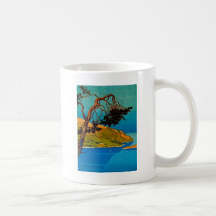 Vintage California Coast Travel Coffee Mug