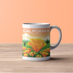 Vintage California Coffee Mug