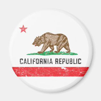Vintage California Flag Magnet