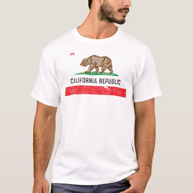 Vintage California Flag T-Shirt (Front)