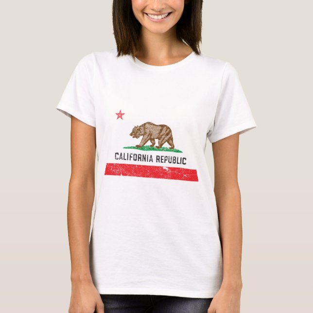 Vintage California Flag T-Shirt (Front)