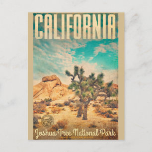 Vintage California Joshua Tree Travel Postcards