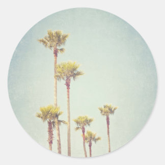 Vintage California Palm Trees Sticker
