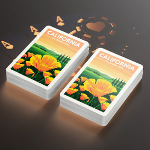 Vintage California Playing Cards