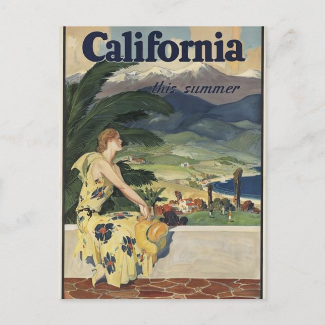 Vintage California Postcard (Front)