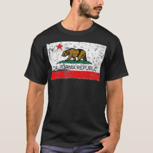 Vintage California Republic Cali Life I Love CA T-Shirt