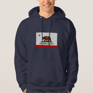 Vintage California State Flag (Distressed) Hoodie