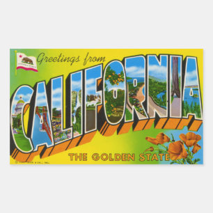 Vintage California Sticker