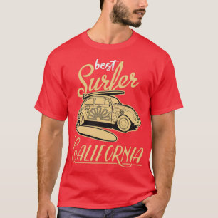 Vintage California Surfing T T-Shirt