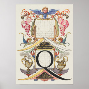 Vintage Calligraphy Poster