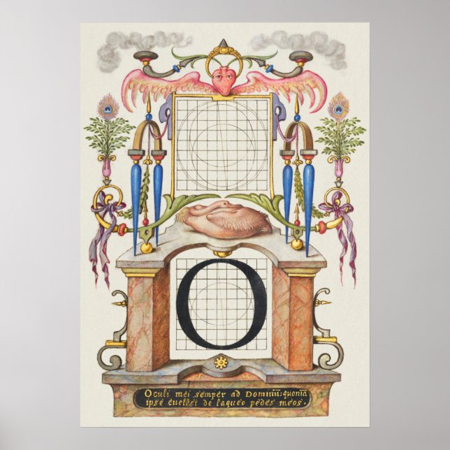 Vintage Calligraphy Poster (Front)