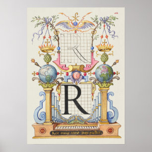 Vintage Calligraphy Poster