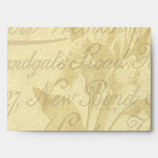 Vintage Calling Card Envelope