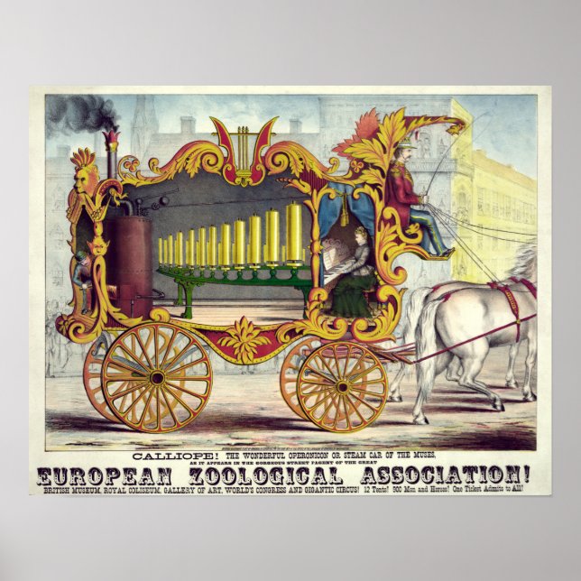 Vintage Calliope! The wonderful Operonicon Poster (Front)