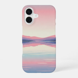 Vintage Calm Lake iPhone 16 Case