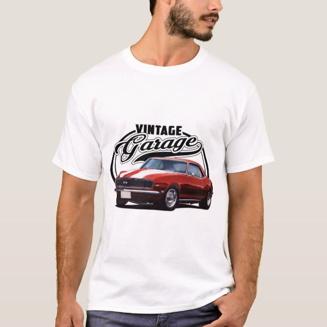 Vintage Camaros T-Shirt (Front)