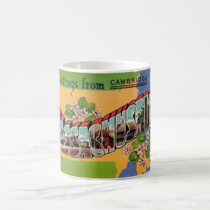 Vintage Cambridge MA Mug