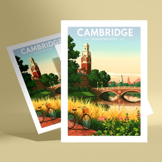 Vintage Cambridge Massachusetts Postcard (Creator Uploaded)