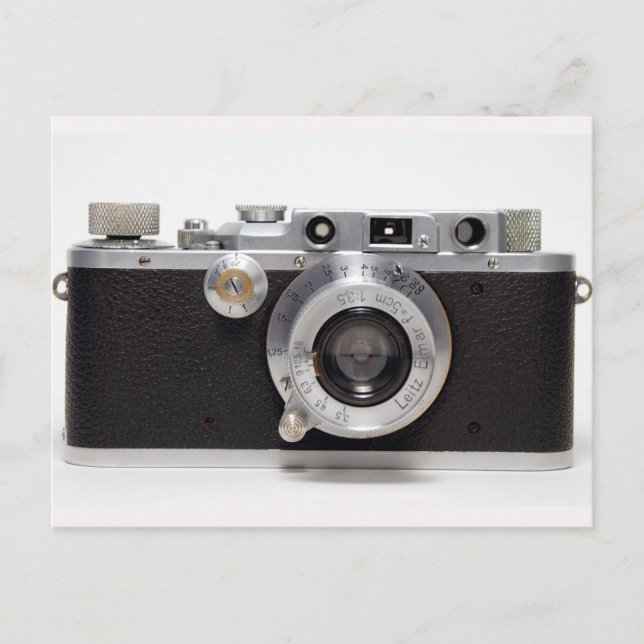 VINTAGE CAMERA 11 German Rangefinder by L - Postcard (Front)