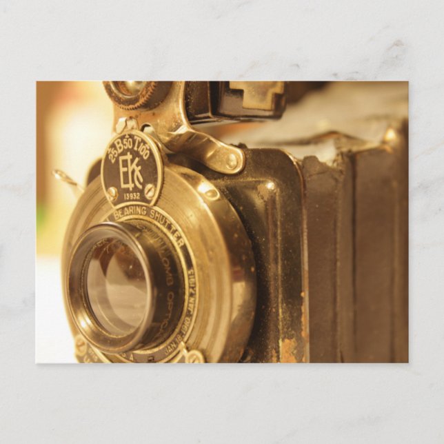 Vintage Camera 2 Postcard (Front)
