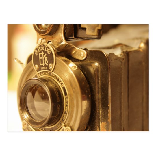 Vintage Camera 2 Postcard