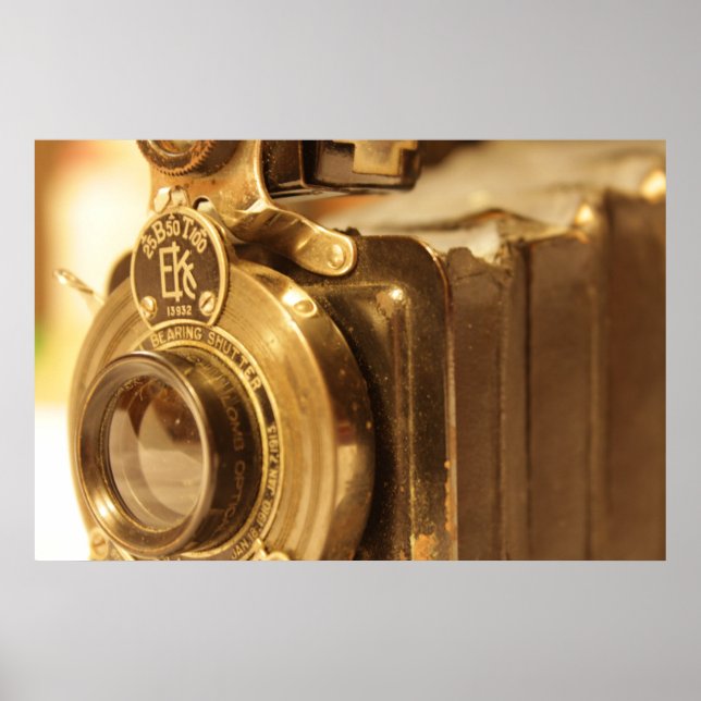 Vintage Camera 2 Poster (Front)