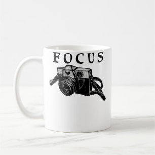 Vintage Camera 35Mm Retro Focus On Photography Coffee Mug