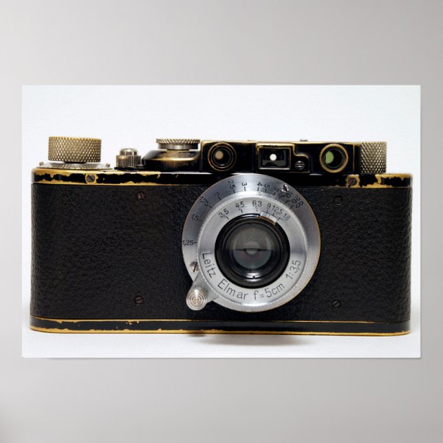 VINTAGE CAMERA 3 German Rangefinder 1932 - Poster (Front)