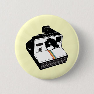 Vintage Camera 6 Cm Round Badge