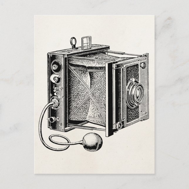 Vintage Camera - Antique Cameras Photography Postcard (Front)