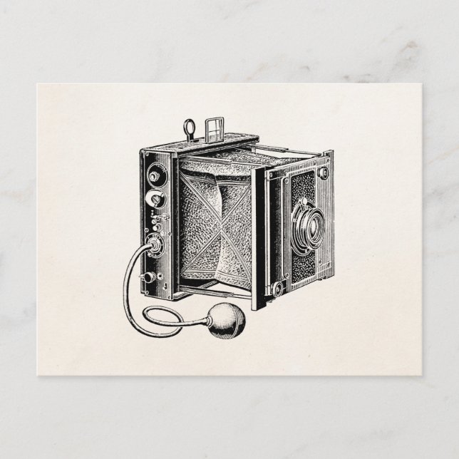 Vintage Camera - Antique Cameras Photography Postcard (Front)