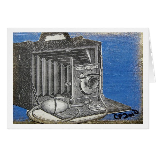 Vintage Camera ATC (Front Horizontal)