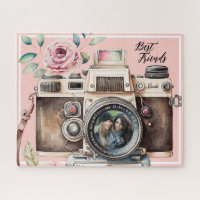 Vintage Camera Best Friends Photo