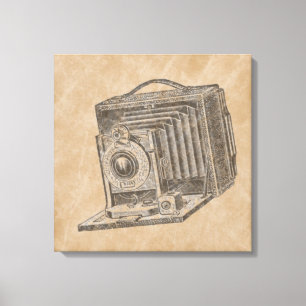 Vintage Camera Canvas Print