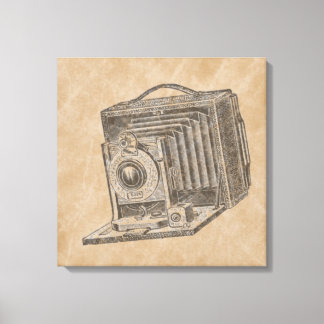 Vintage Camera Canvas Print