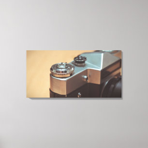 Vintage camera canvas print
