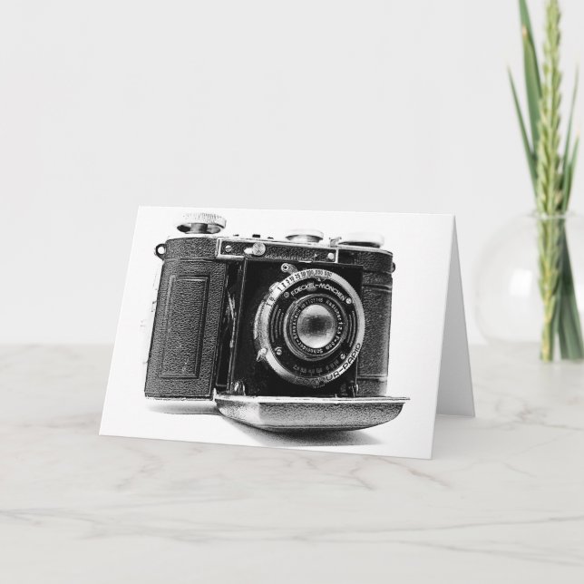 Vintage Camera Card (Front)