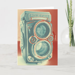 Vintage Camera Card
