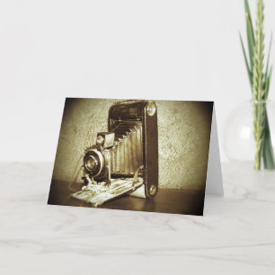 Vintage Camera Card