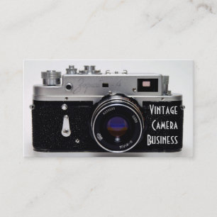 VINTAGE CAMERA Collection 02 Business Cards