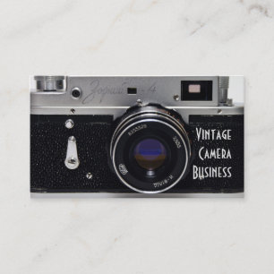VINTAGE CAMERA Collection 02 Business Cards 2